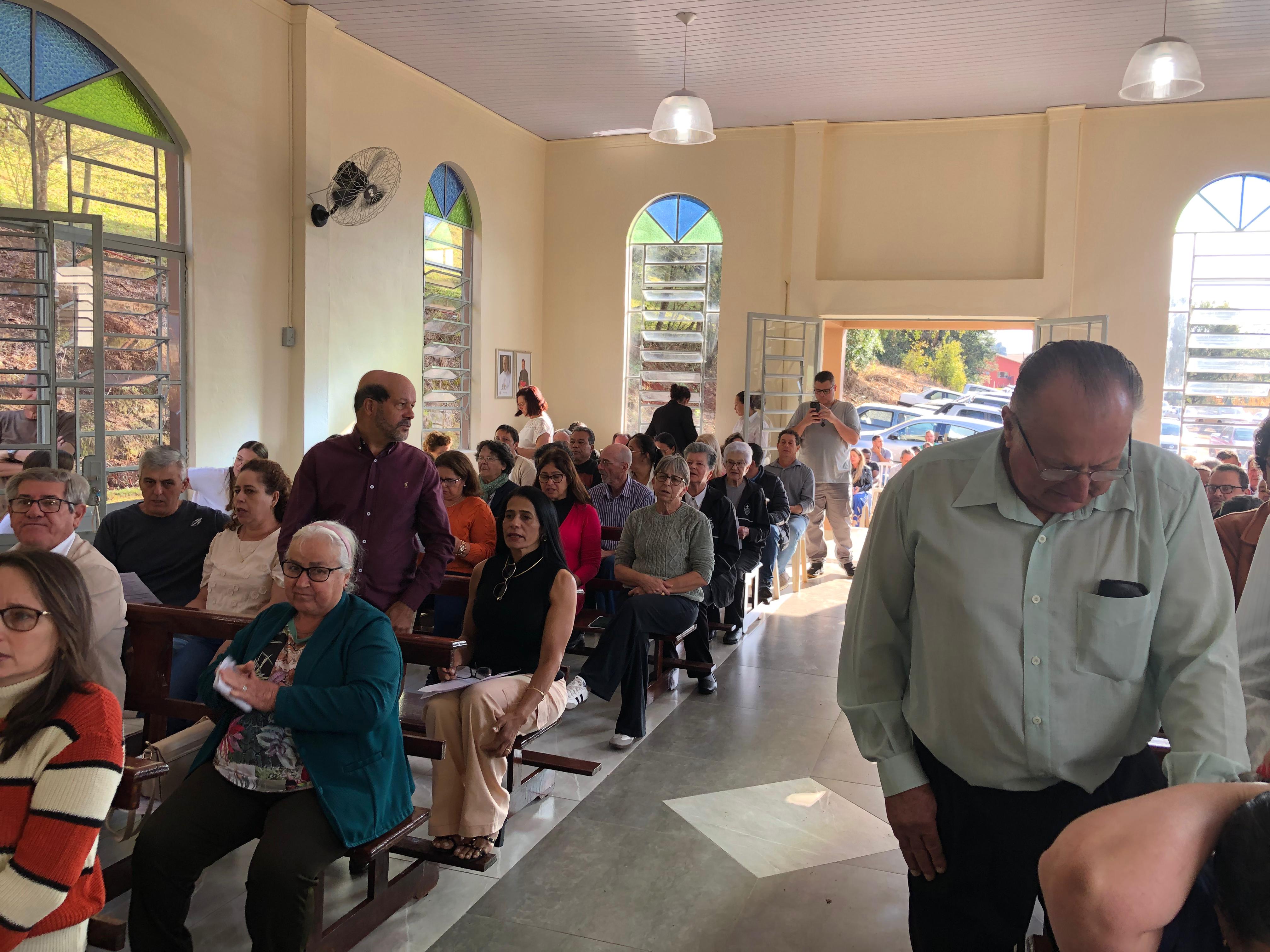 Capela de Nossa Senhora Aparecida é reinaugurada em Jandaia do Sul
