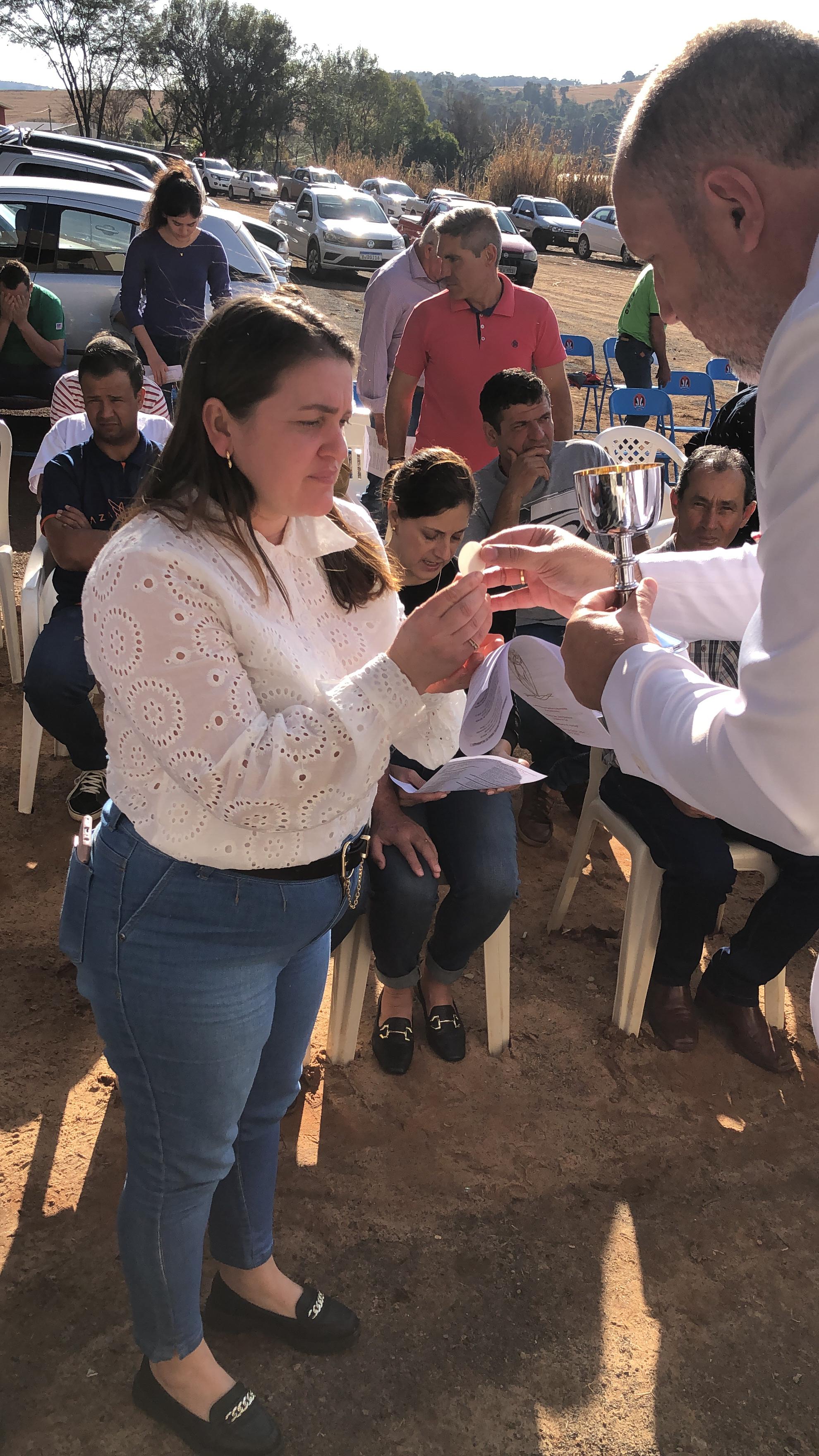 Capela de Nossa Senhora Aparecida é reinaugurada em Jandaia do Sul