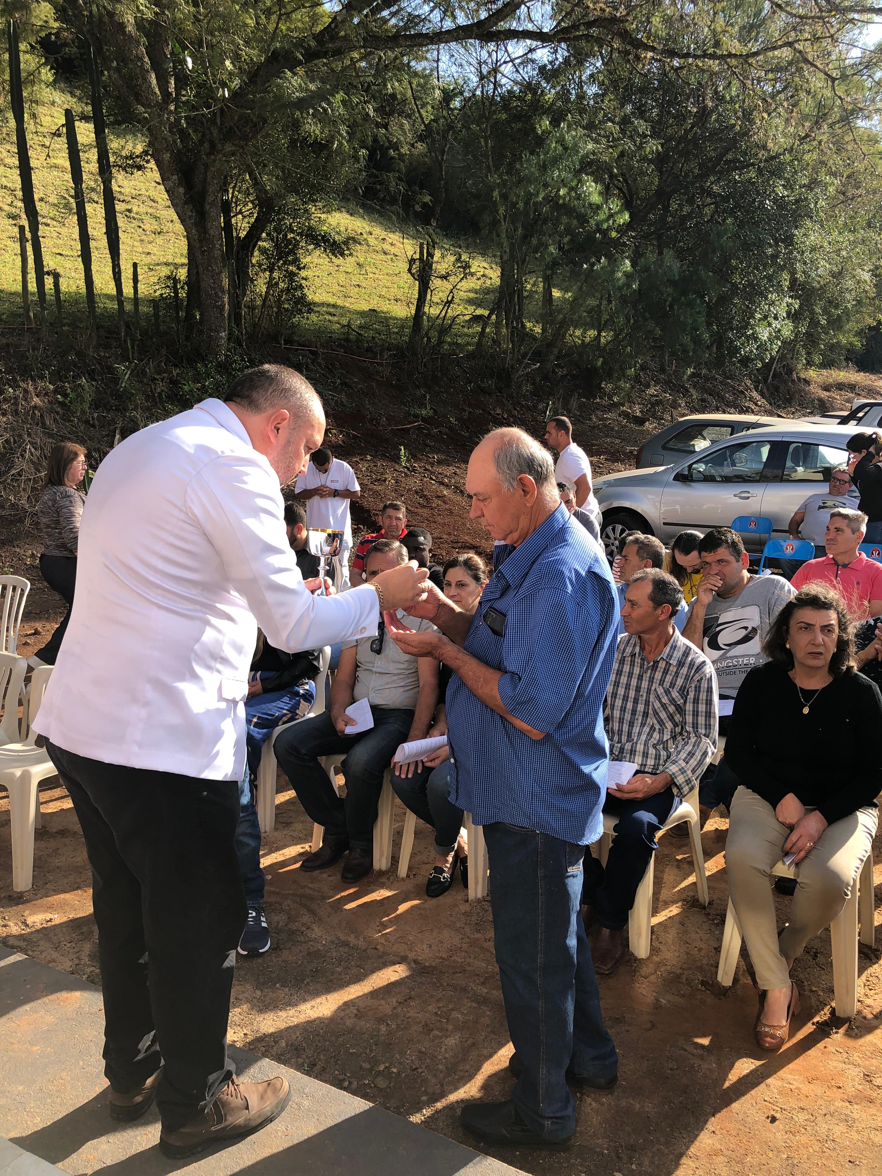 Capela de Nossa Senhora Aparecida é reinaugurada em Jandaia do Sul