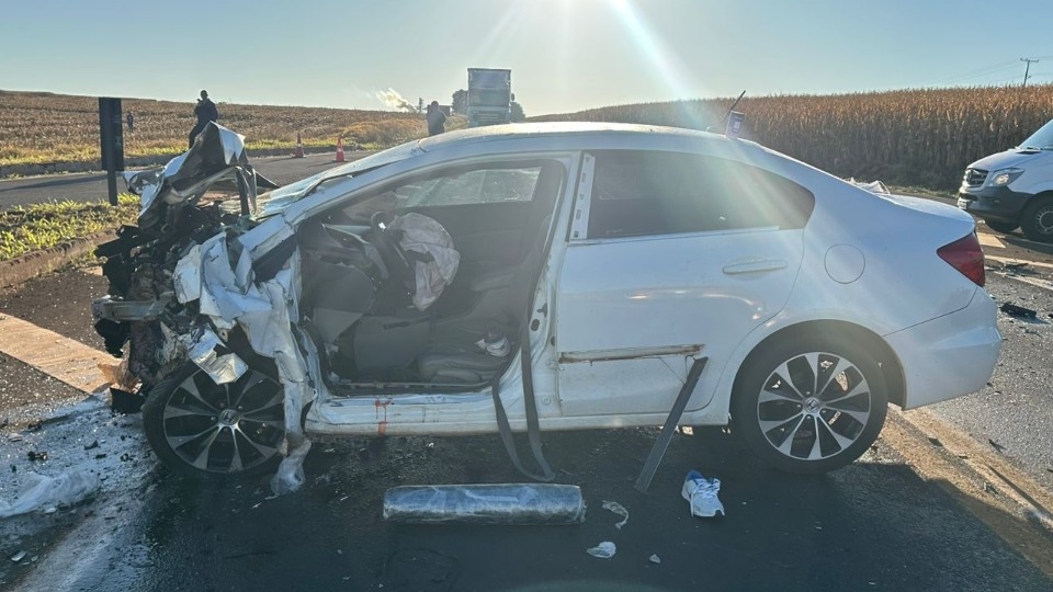 Empresário de Arapongas morre em acidente na BR-369