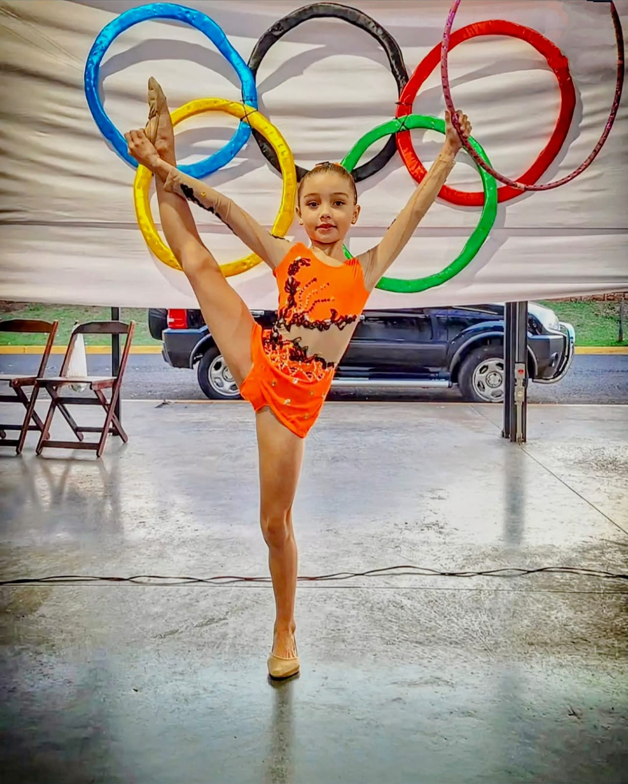 Ginastas apucaranenses disputam a Copa Dayane Camilo