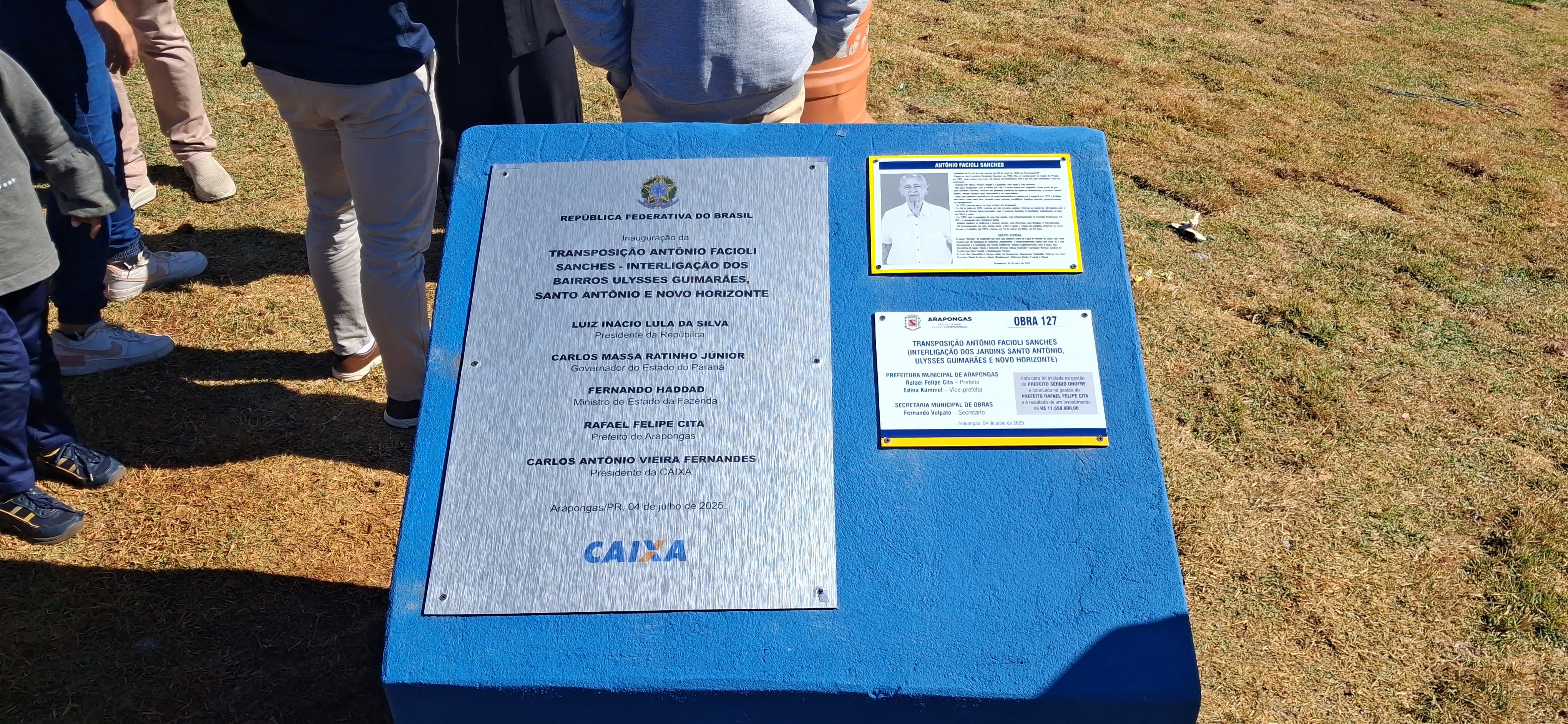 Interligação de três bairros é inaugurada em Arapongas; veja