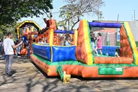 Crianças tiveram tarde de diversão em Sabáudia