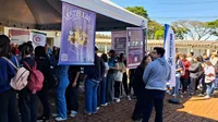 Estudantes de colégios de Apucarana estiveram no evento nesta quarta-feira (27).