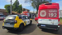 Idoso de 69 anos é atropelado em Arapongas e levado ao hospital