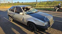 Vigilante atropelado em Apucarana segue na UTI em estado grave