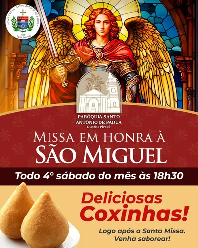 Devoção a São Miguel Arcanjo atrai multidões à Paróquia do Pirapó