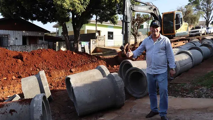 Etapa prevê a implantação de 727 metros lineares de galerias de águas pluviais