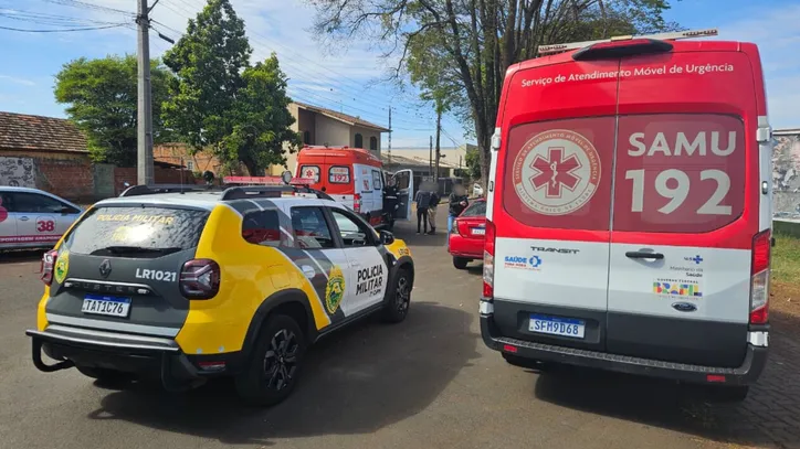 Idoso de 69 anos é atropelado em Arapongas e levado ao hospital