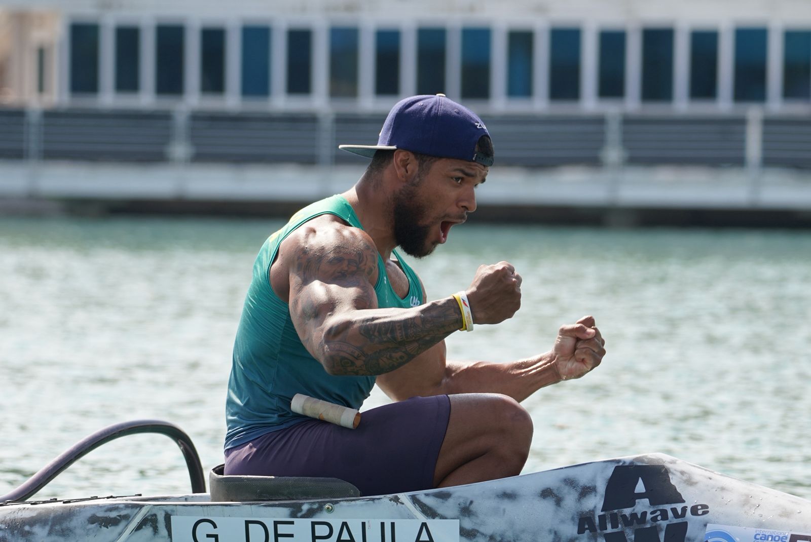 Apucaranense Giovane Vieira é bronze no Mundial de Paracanoagem