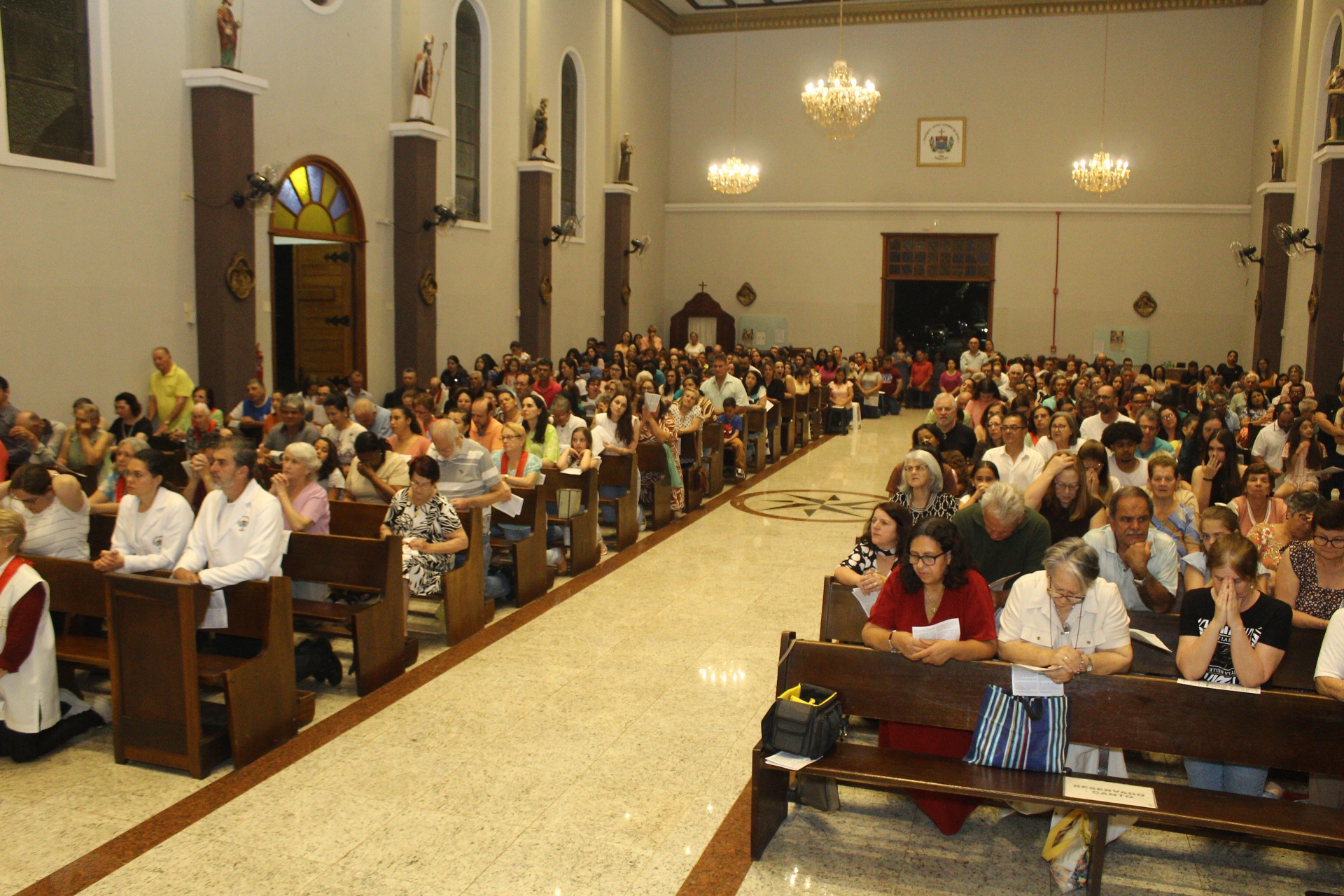 Devoção a São Miguel Arcanjo atrai multidões à Paróquia do Pirapó