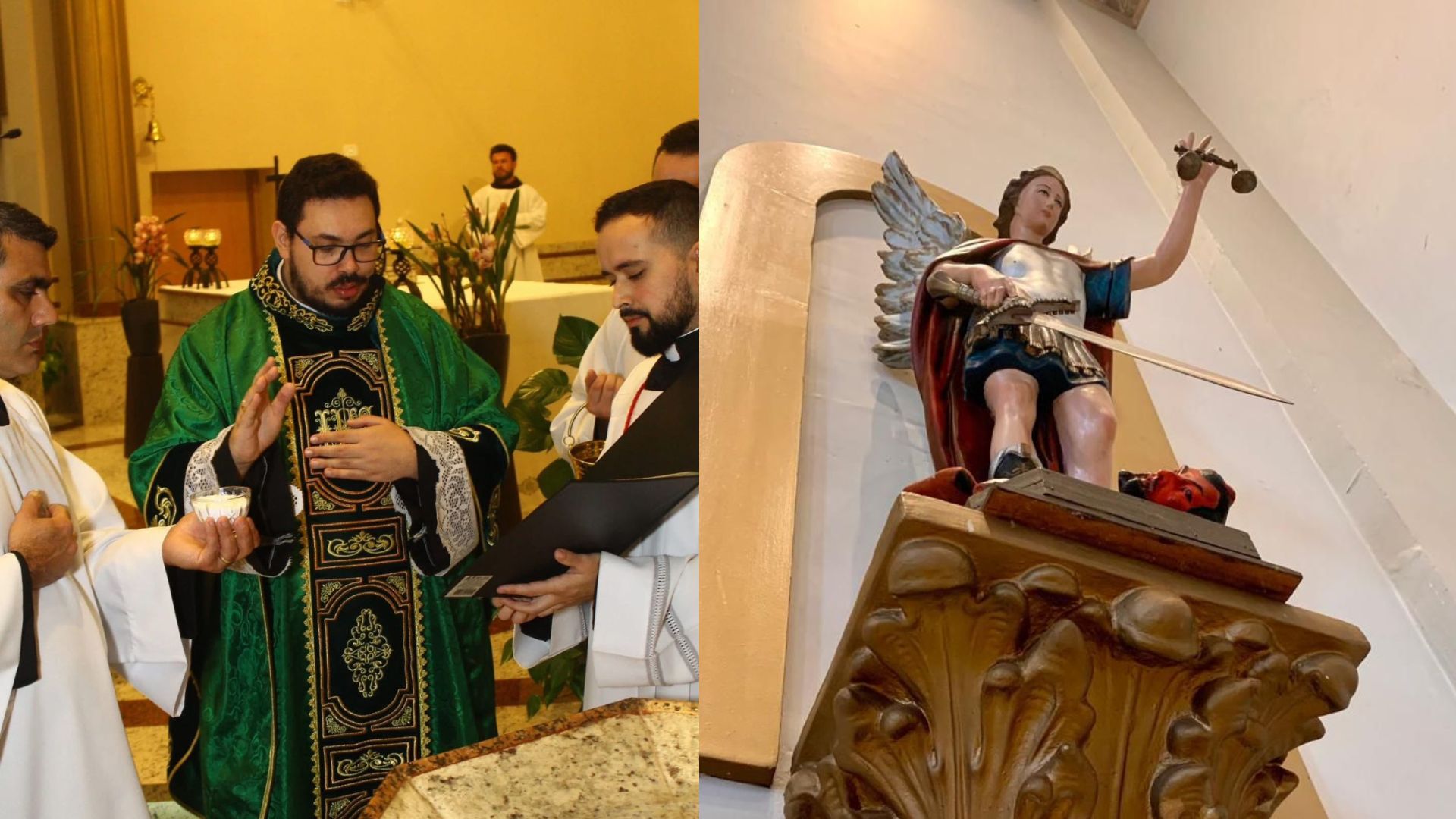 Devoção a São Miguel Arcanjo atrai multidões à Paróquia do Pirapó