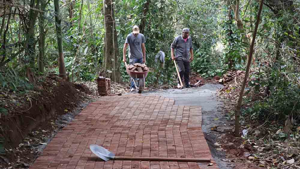 Ivaiporã revitaliza trilha e amplia infraestrutura do Jardim Botânico