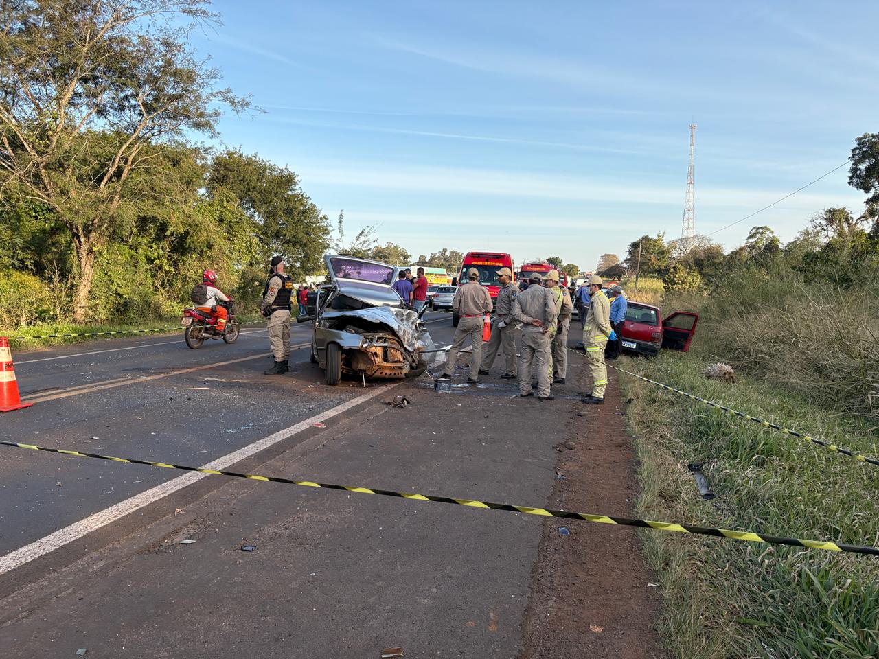 Motorista morre em grave acidente na PR-466, em Jardim Alegre