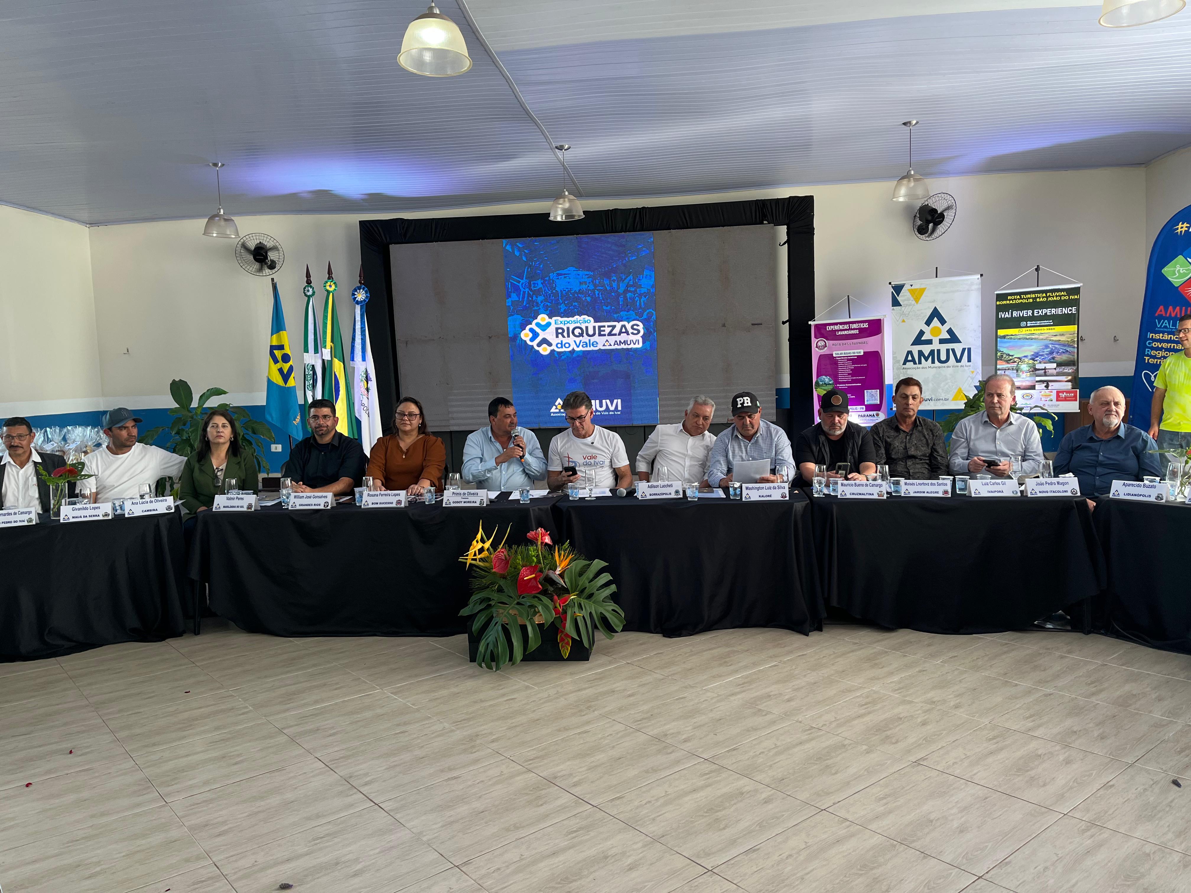 Território Turístico do Vale do Ivaí é lançado em Borrazópolis