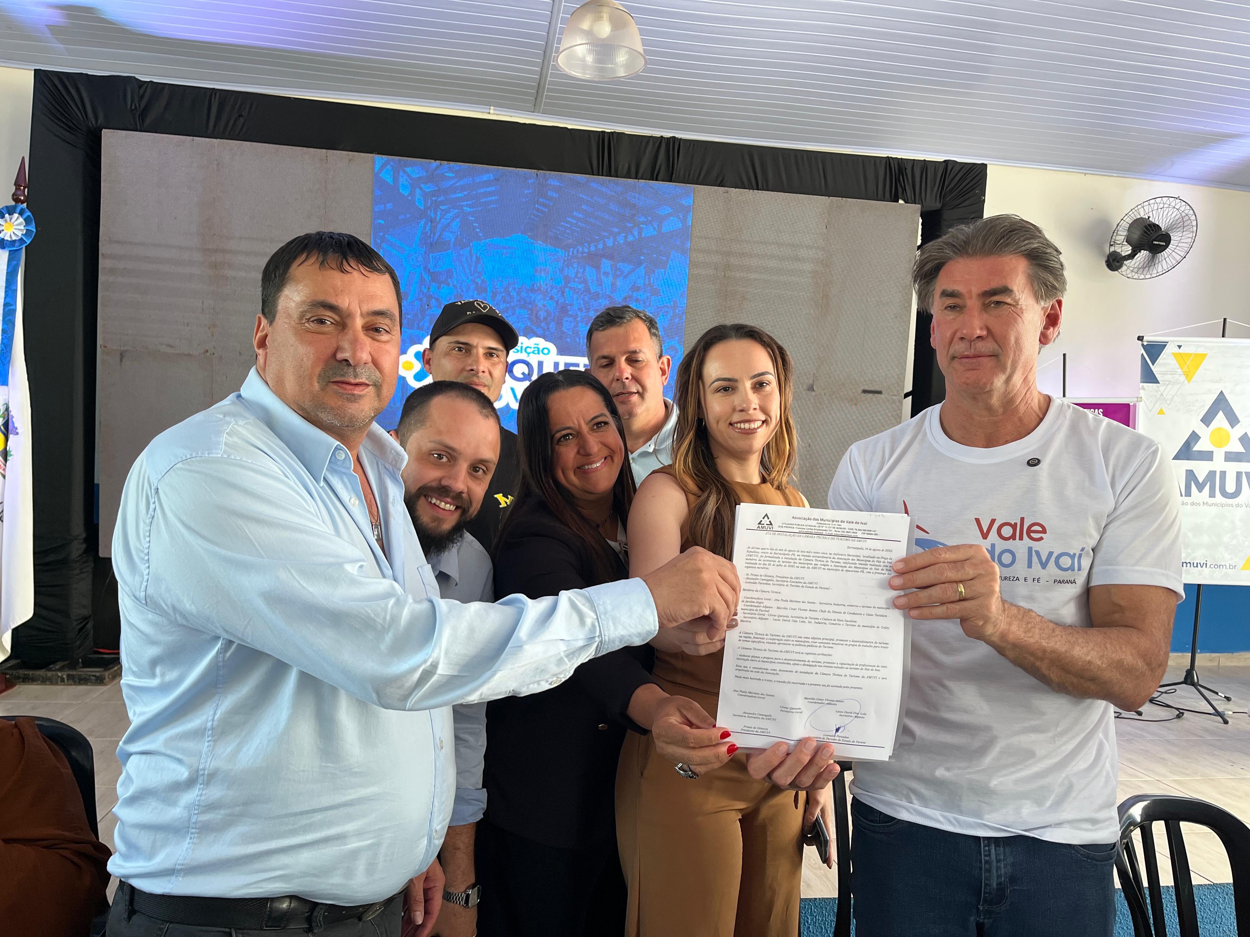 Território Turístico do Vale do Ivaí é lançado em Borrazópolis