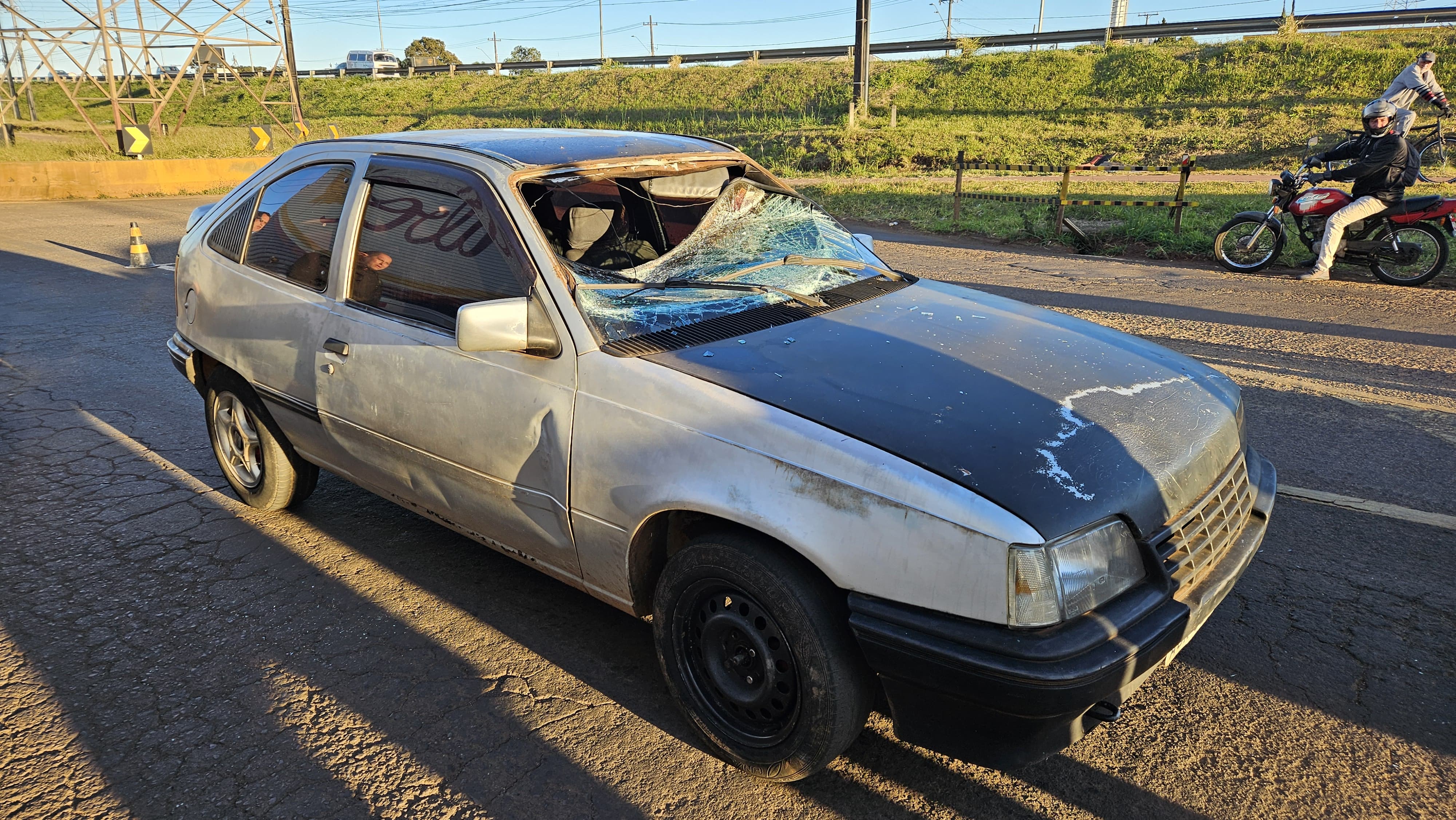 Vigilante atropelado em Apucarana segue na UTI em estado grave
