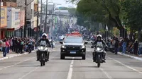 Desfile cívico da Independência atrai público recorde em Ivaiporã