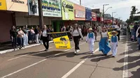 Desfile cívico da Independência atrai público recorde em Ivaiporã