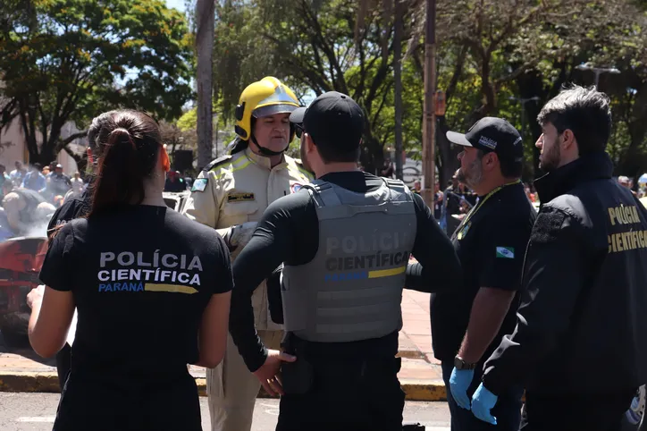 Simulação de acidente encerra Semana do Trânsito em Arapongas; veja