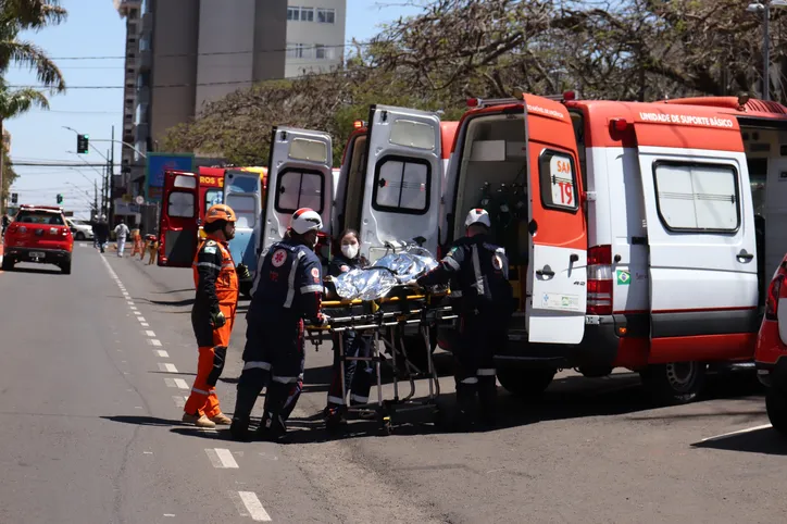 Simulação de acidente encerra Semana do Trânsito em Arapongas; veja
