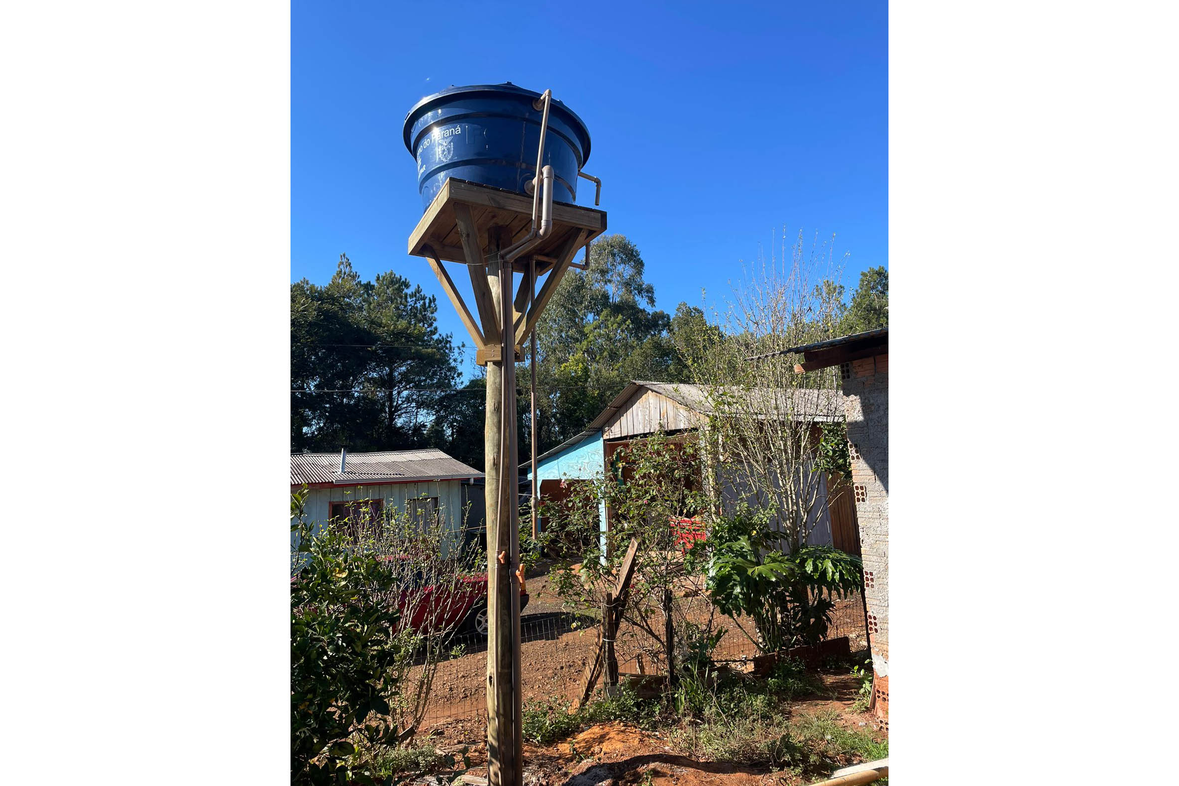 Arapongas tem 80 famílias beneficiadas no Projeto Caixa D'Água Boa