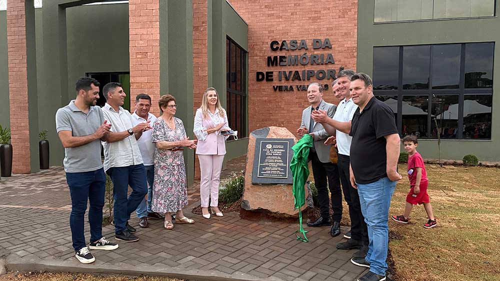 Casa da Memória é inaugurada no Parque Jardim Botânico em Ivaiporã
