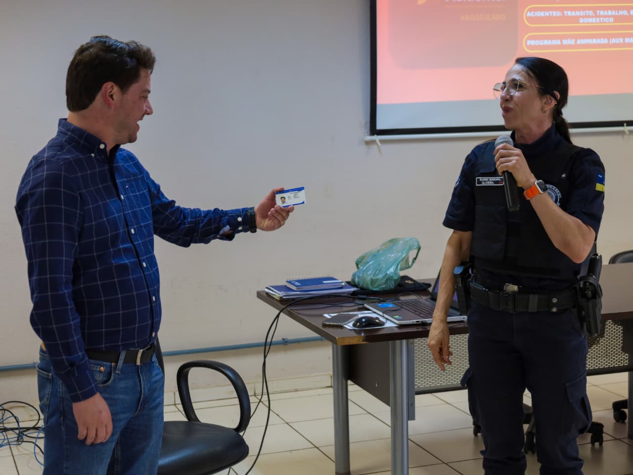 Cita se torna sócio benemérito da Associação dos Guardas Municipais