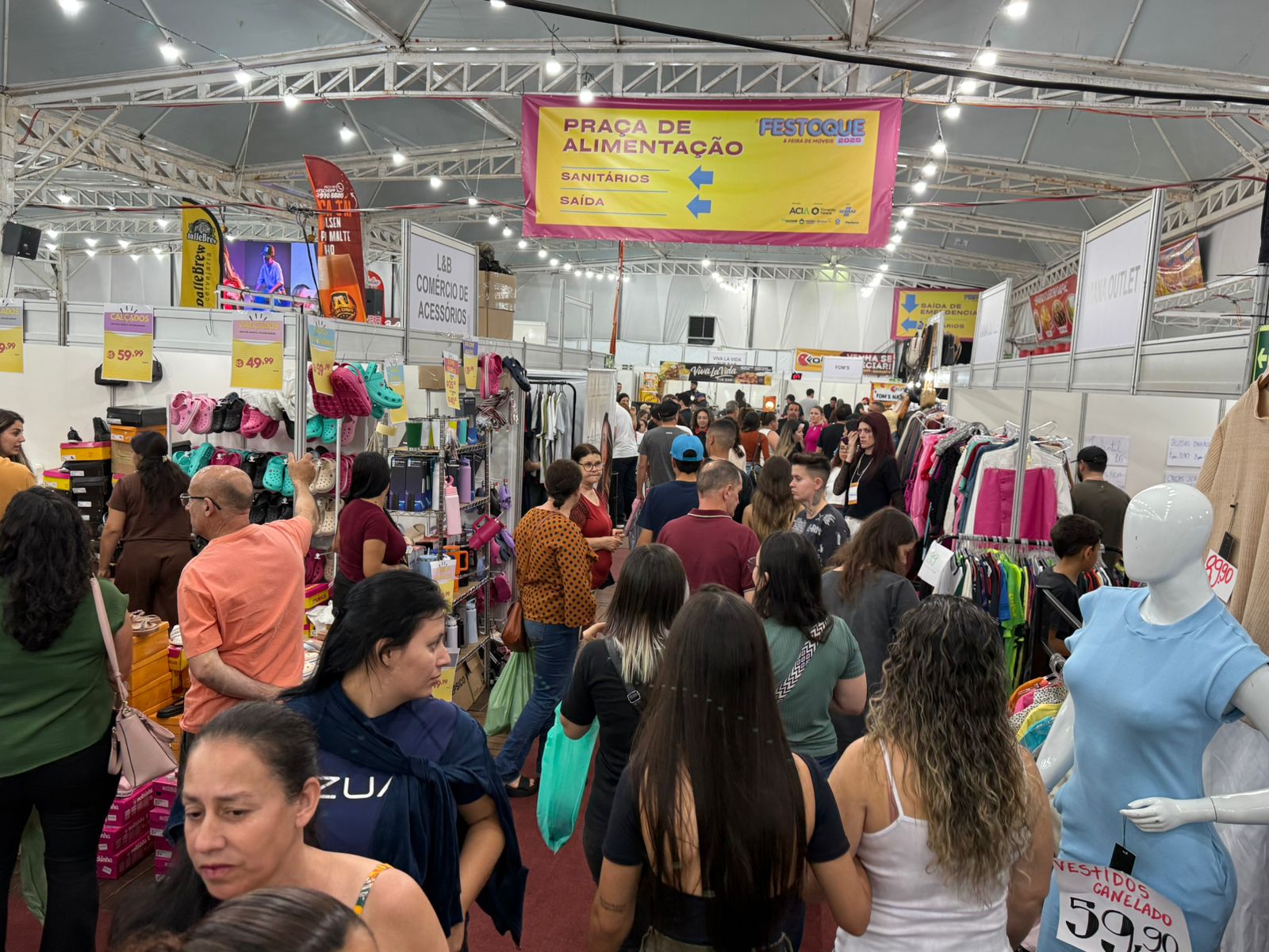 Festoque bate recorde com 44 mil visitantes em Apucarana, diz Acia