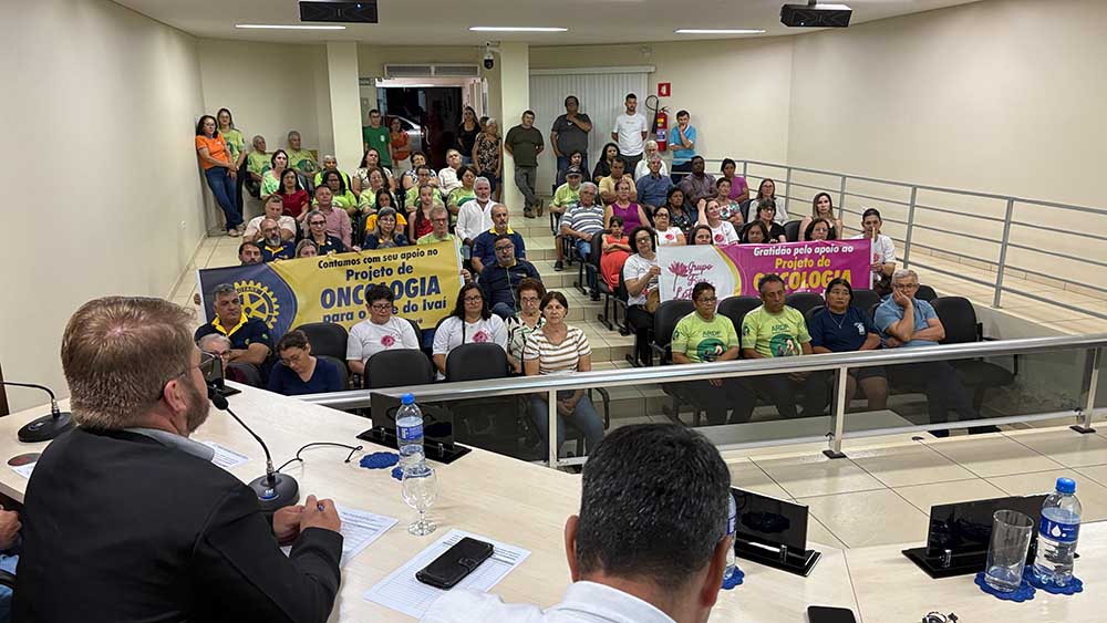 Jardim Alegre aprova moção em apoio ao tratamento de câncer regional