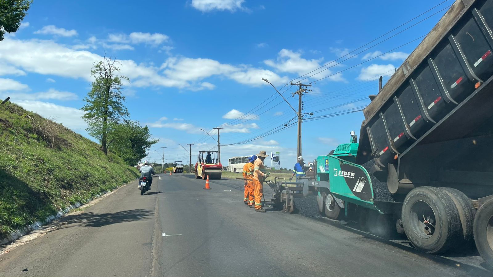 Obras afetam trânsito na saída de Apucarana para Arapongas