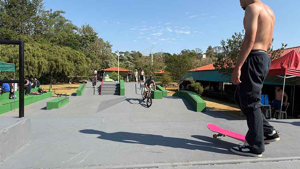 Parque Jardim Botânico é revitalizado e recebe festival esportivo