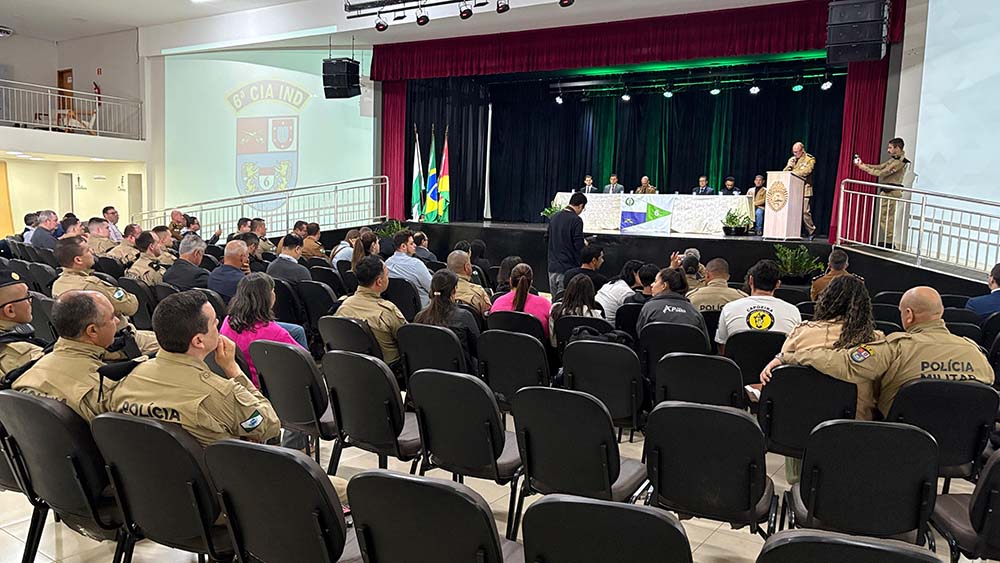 Polícia Militar comemora 15 anos da 6ª CIPM em Ivaiporã