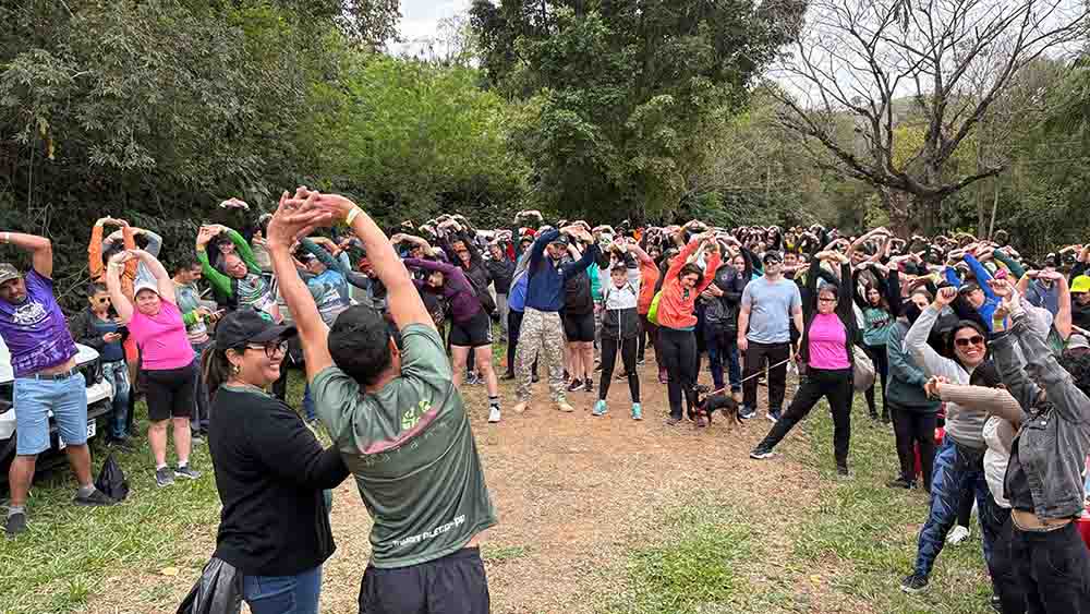 Preservação e integração marcam Caminhada na Natureza em Jardim Alegre
