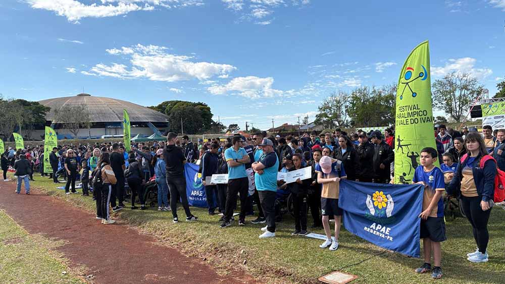 Recorde de participação marca 9º Festival Paralímpico da UEM