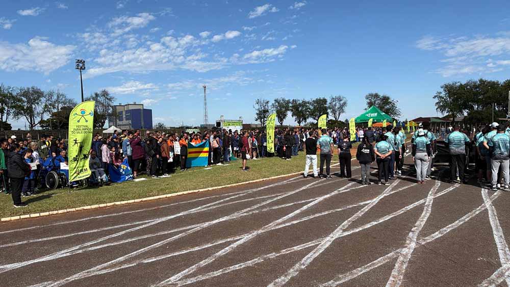 Recorde de participação marca 9º Festival Paralímpico da UEM