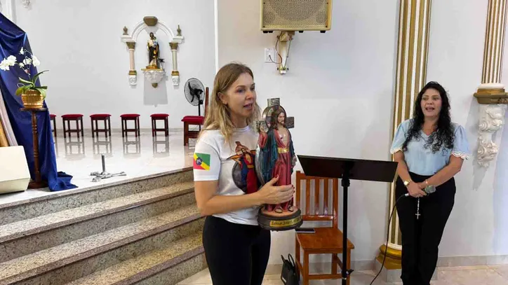 Fiéis renovam a fé no Caminho Jesus das Santas Chagas em Ivaiporã