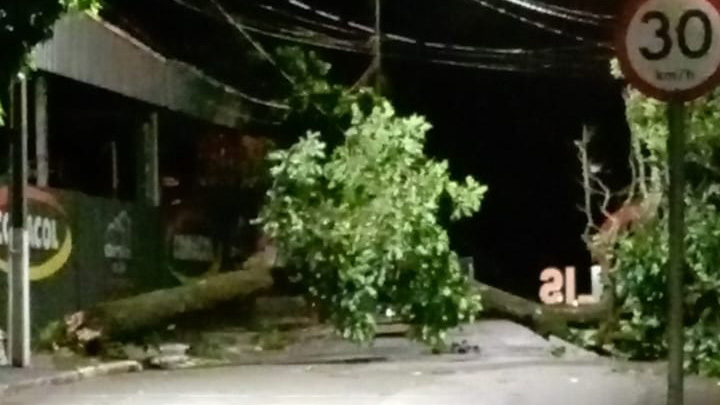 Defesa Civil emite alerta de tempestade para a região de Ivaiporã