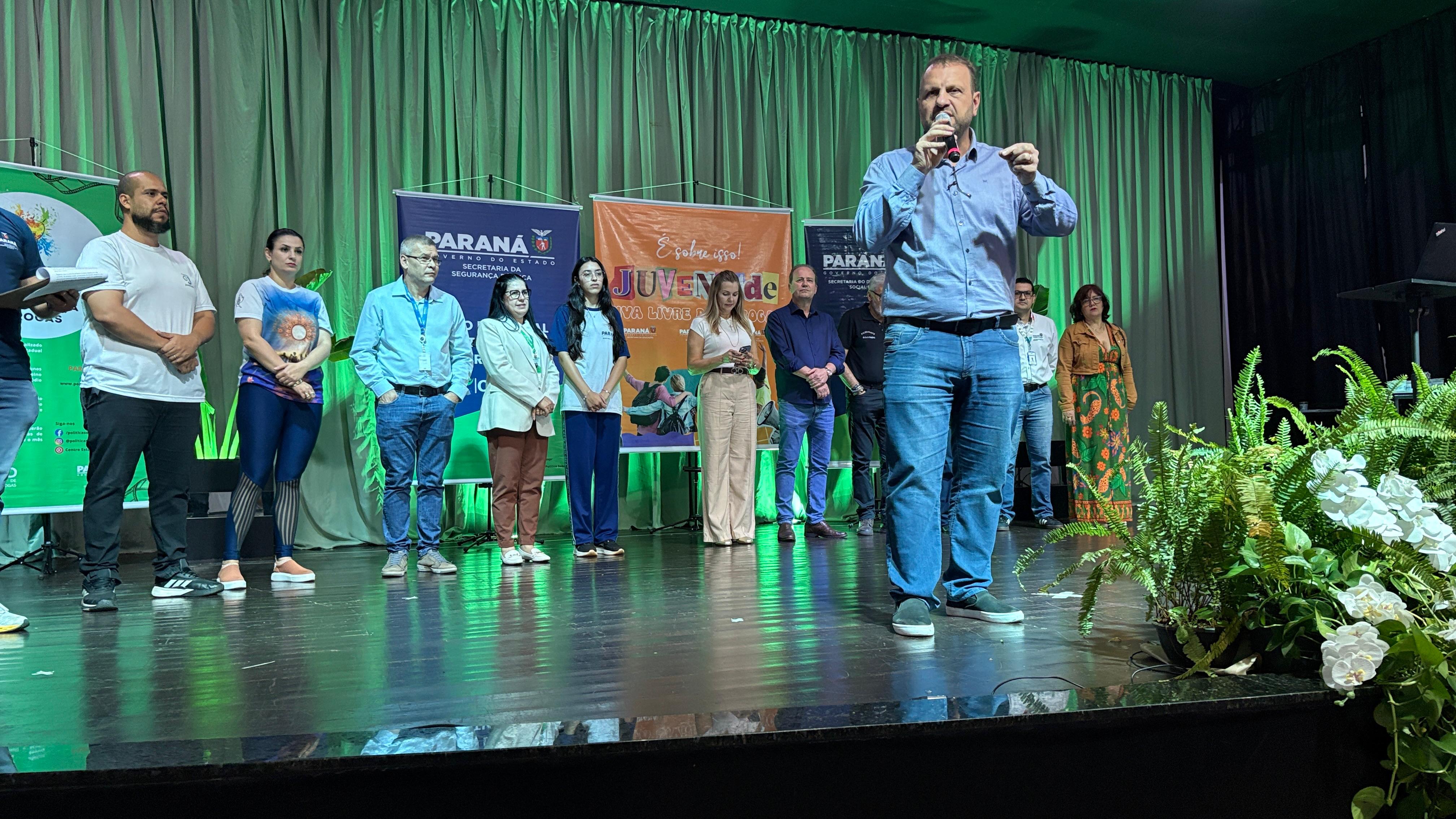 Projeto “É sobre isso!” leva mensagem de prevenção às drogas