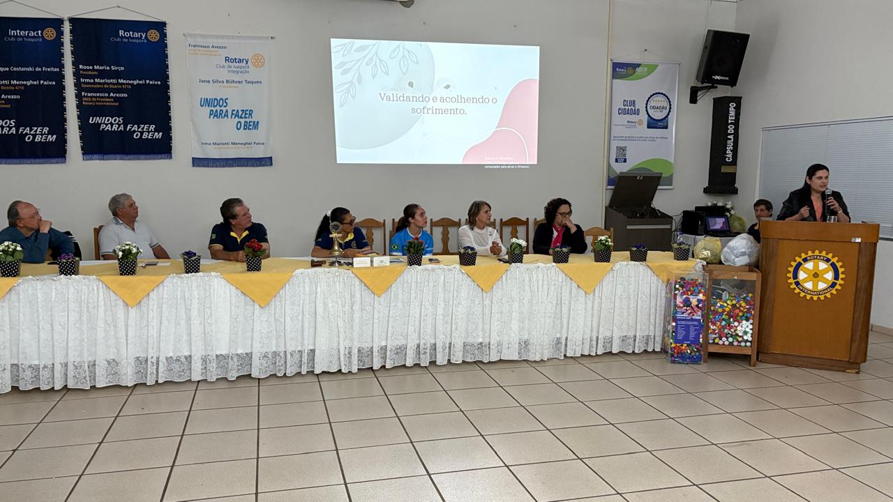 Rotary Club realiza reunião especial do Outubro Rosa em Ivaiporã