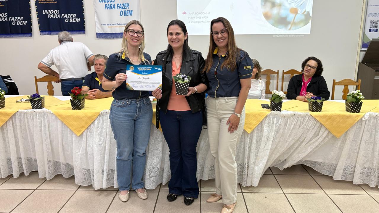 Rotary Club realiza reunião especial do Outubro Rosa em Ivaiporã