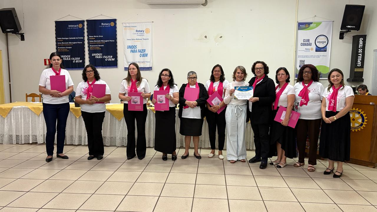 Rotary Club realiza reunião especial do Outubro Rosa em Ivaiporã
