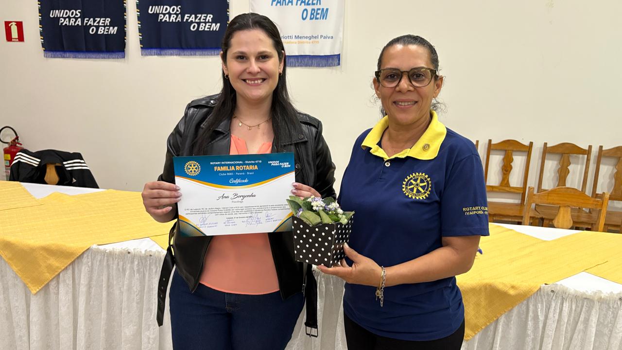 Rotary Club realiza reunião especial do Outubro Rosa em Ivaiporã