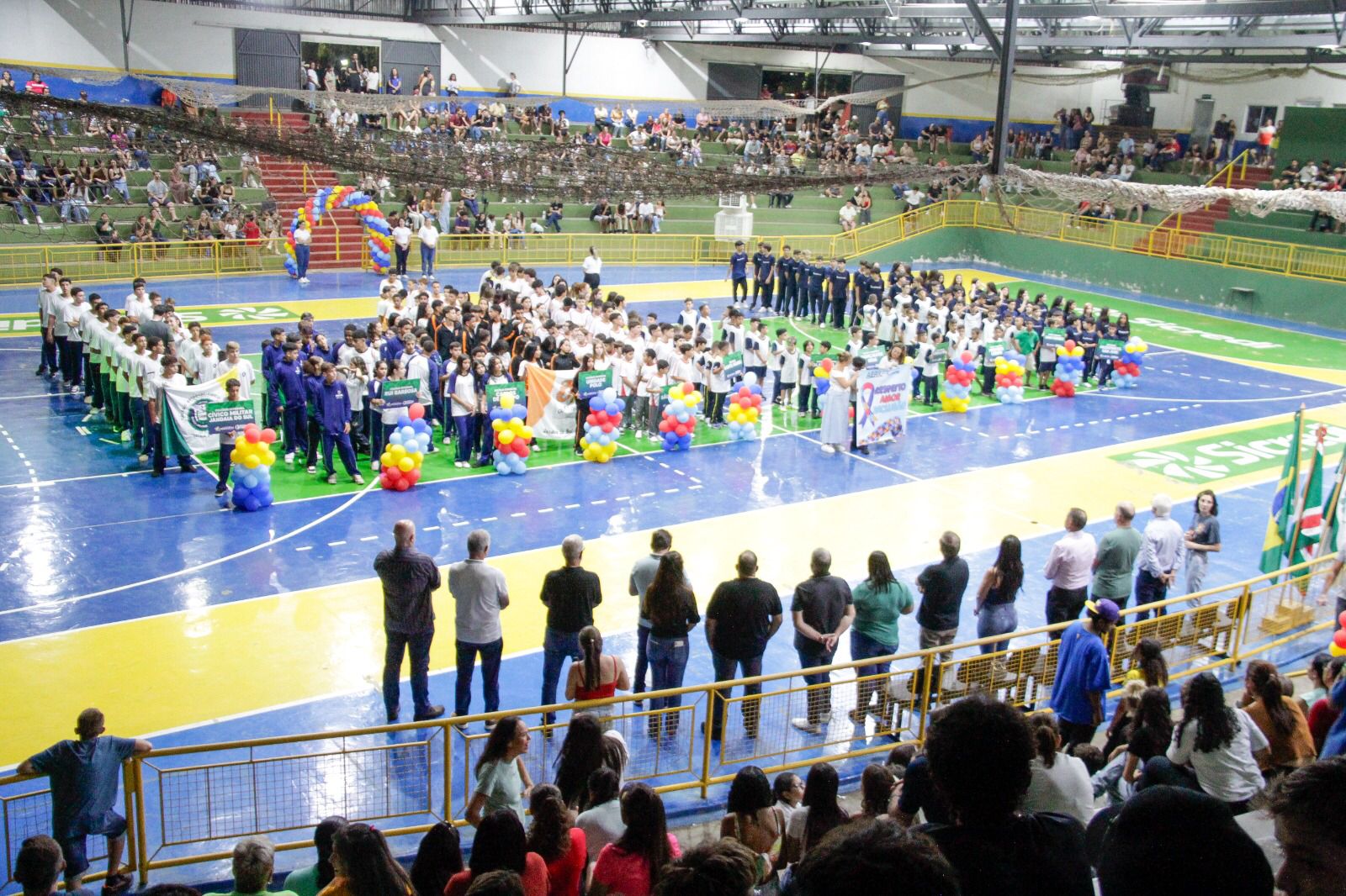 Abertura dos Jogos Escolares Municipais é realizada em Jandaia do Sul
