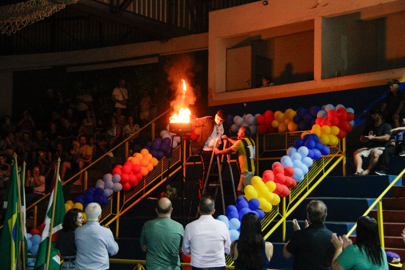 Abertura dos Jogos Escolares Municipais é realizada em Jandaia do Sul