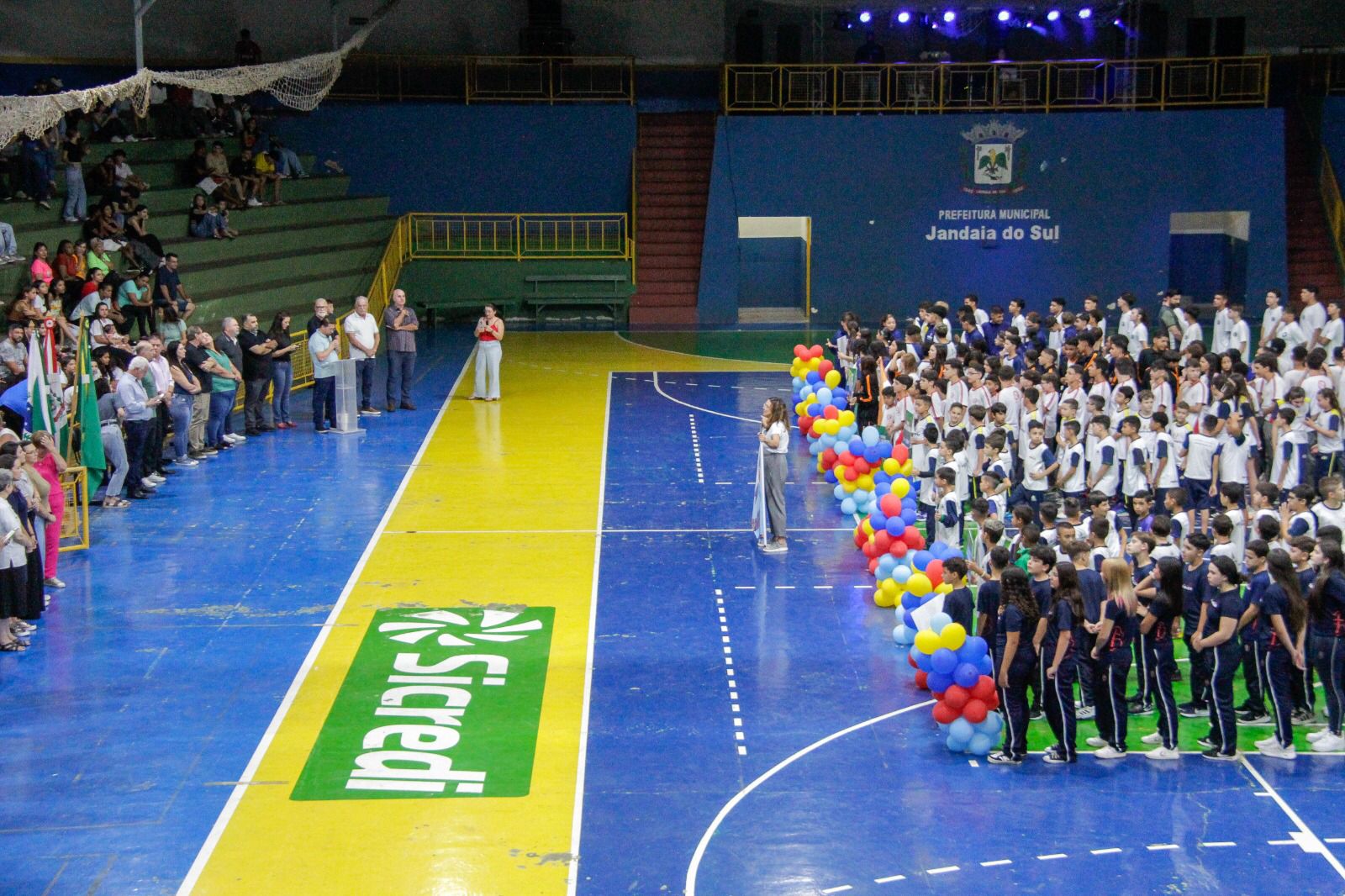 Abertura dos Jogos Escolares Municipais é realizada em Jandaia do Sul