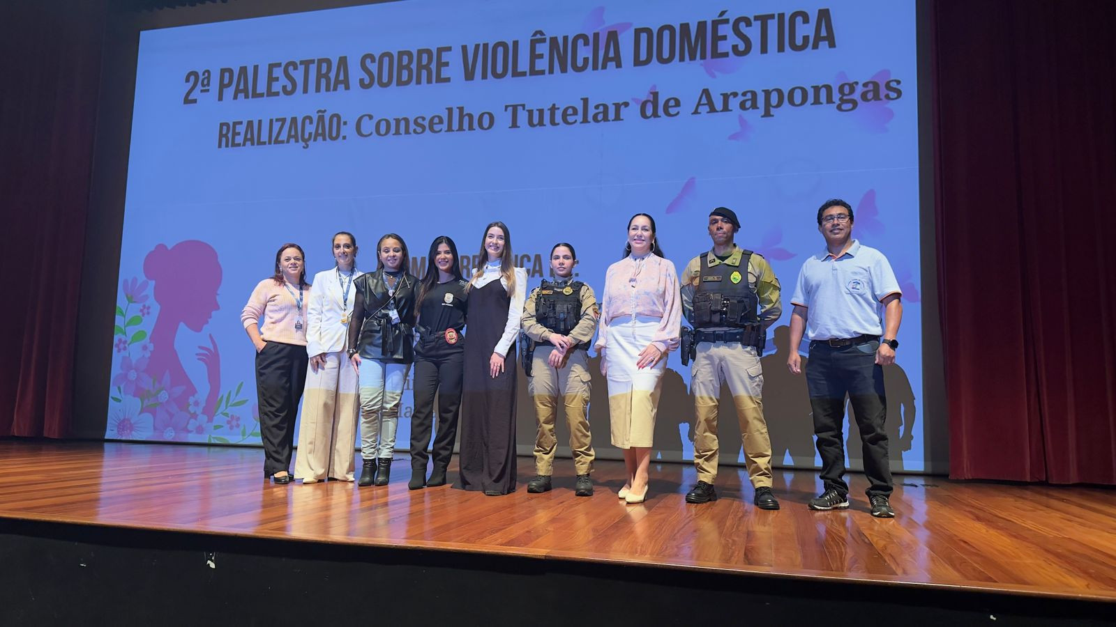 Conselho Tutelar leva debate sobre violência doméstica a estudantes da rede estadual