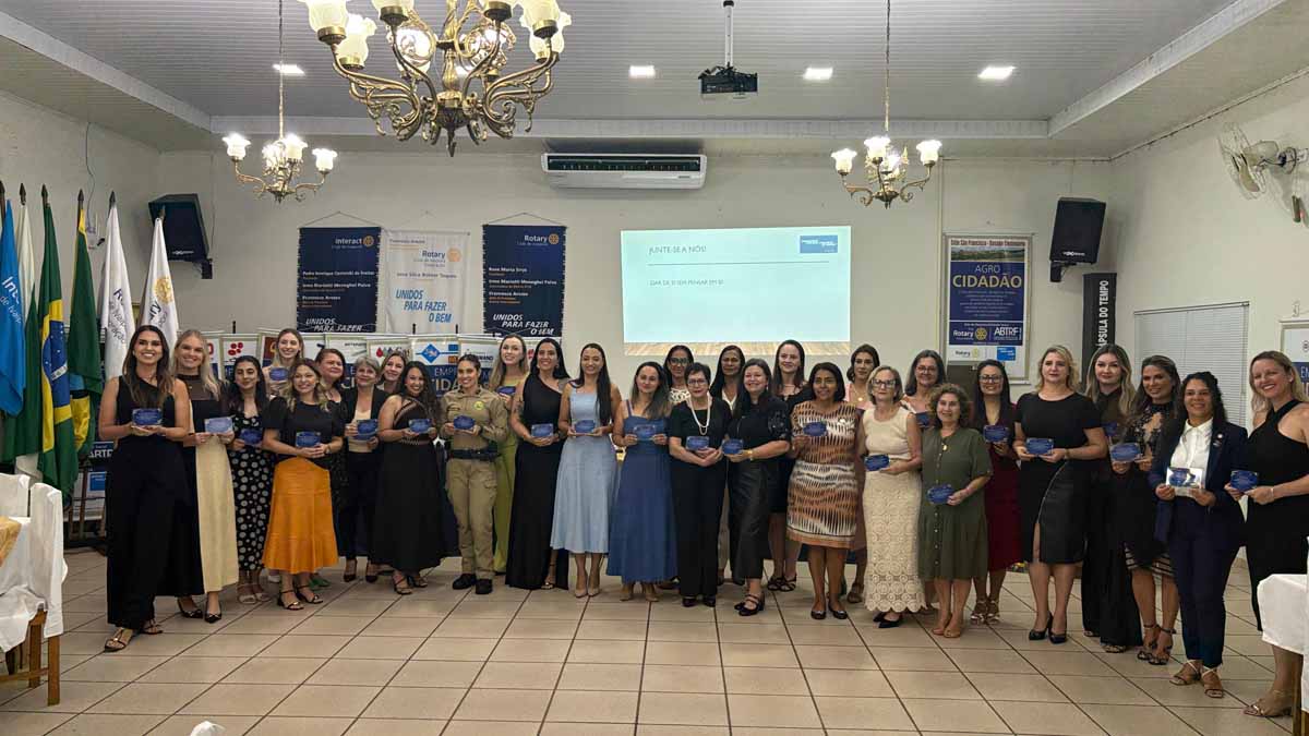 Rotary Club Ivaiporã e Integração homenageiam mulheres