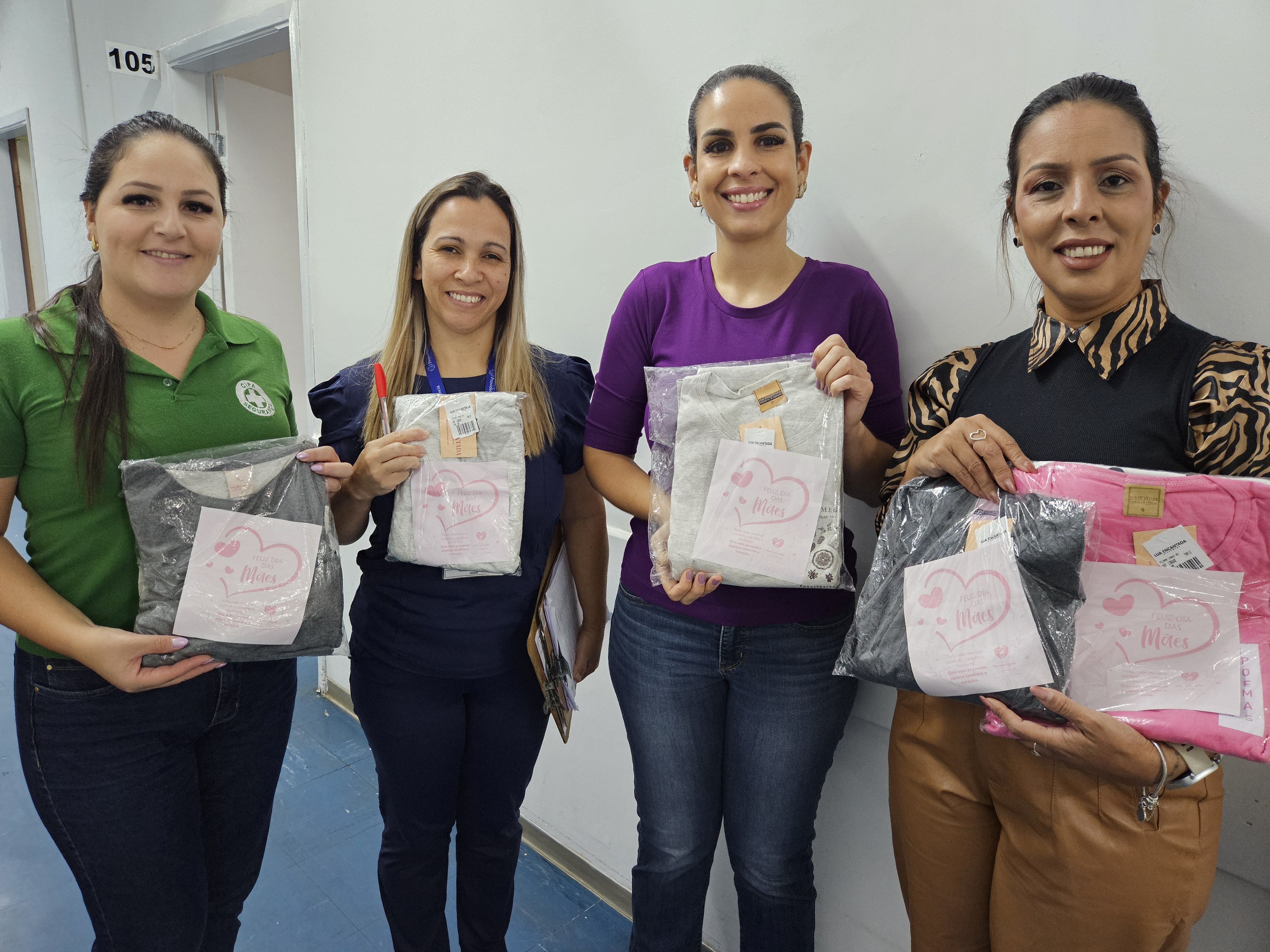 Ações voluntárias levam música e 'dia de spa' para mães internadas em hospitais de Apucarana