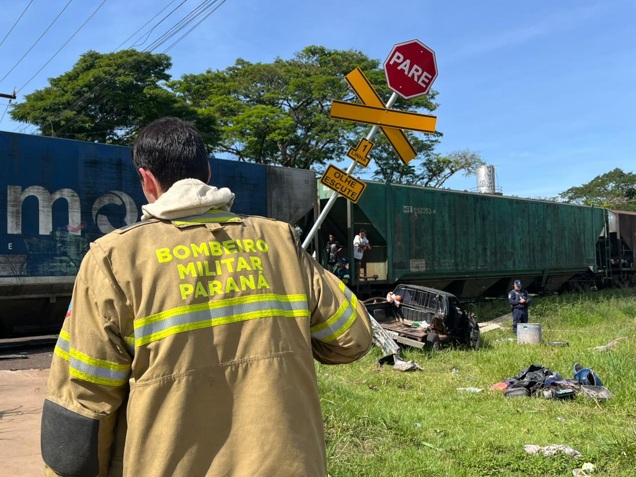 Bombeiros foram acionados para atender a ocorrência